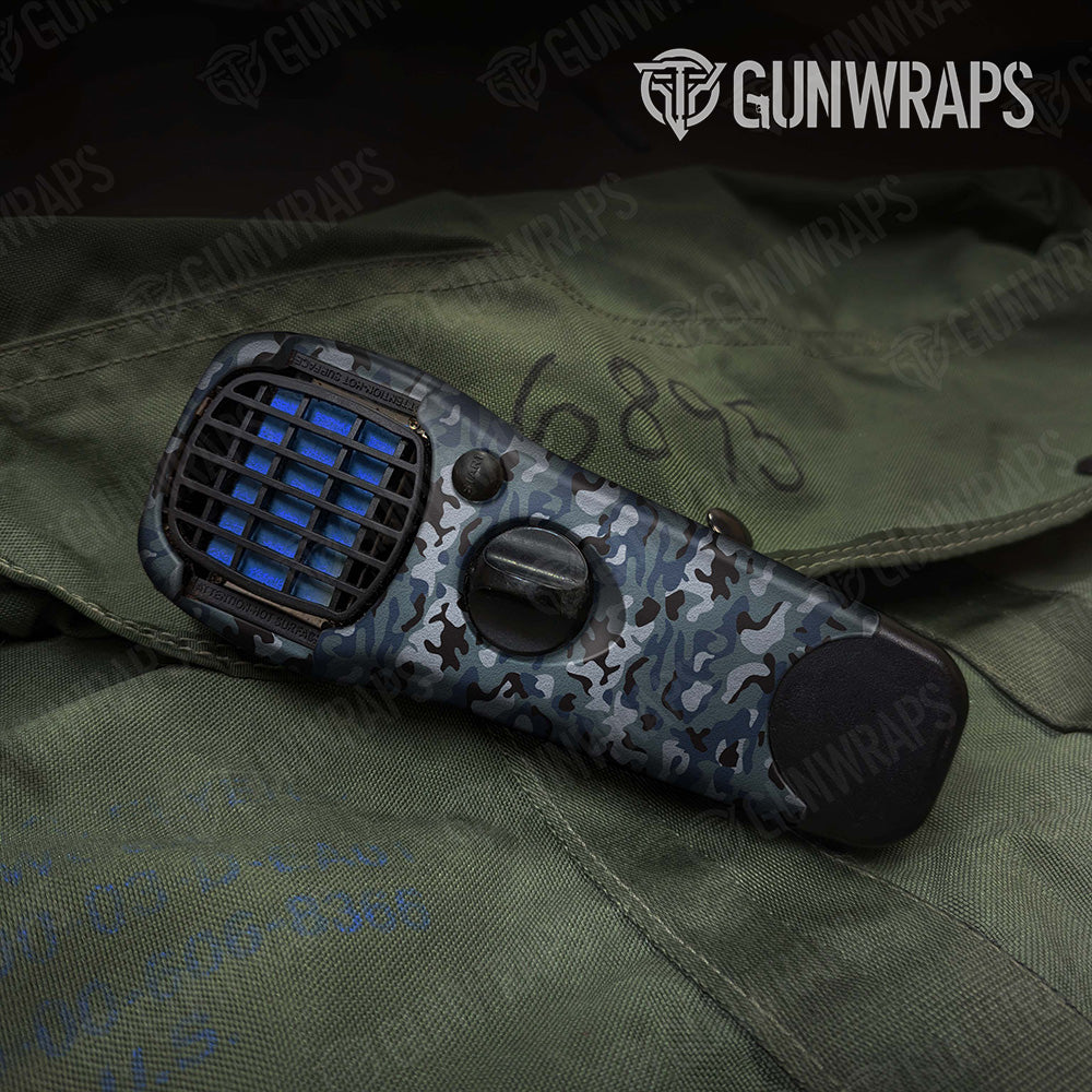 Classic Navy Camo Thermacell Gear Skin Vinyl Wrap