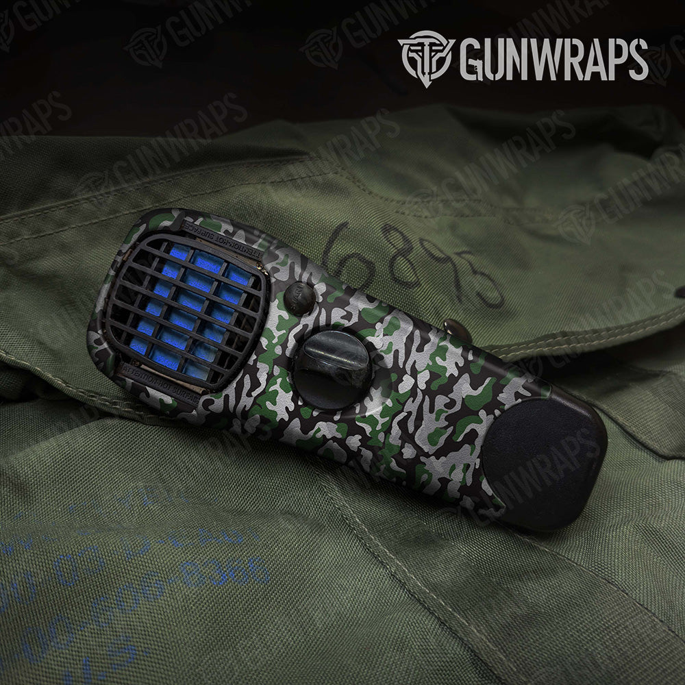 Classic Green Tiger Camo Thermacell Gear Skin Vinyl Wrap