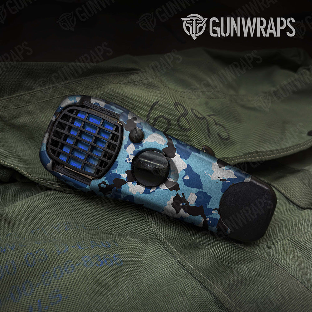 Cumulus Baby Blue Camo Thermacell Gear Skin Vinyl Wrap