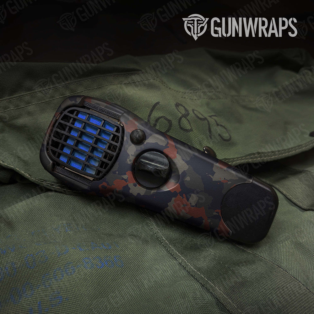 Cumulus Blue Copper Camo Thermacell Gear Skin Vinyl Wrap