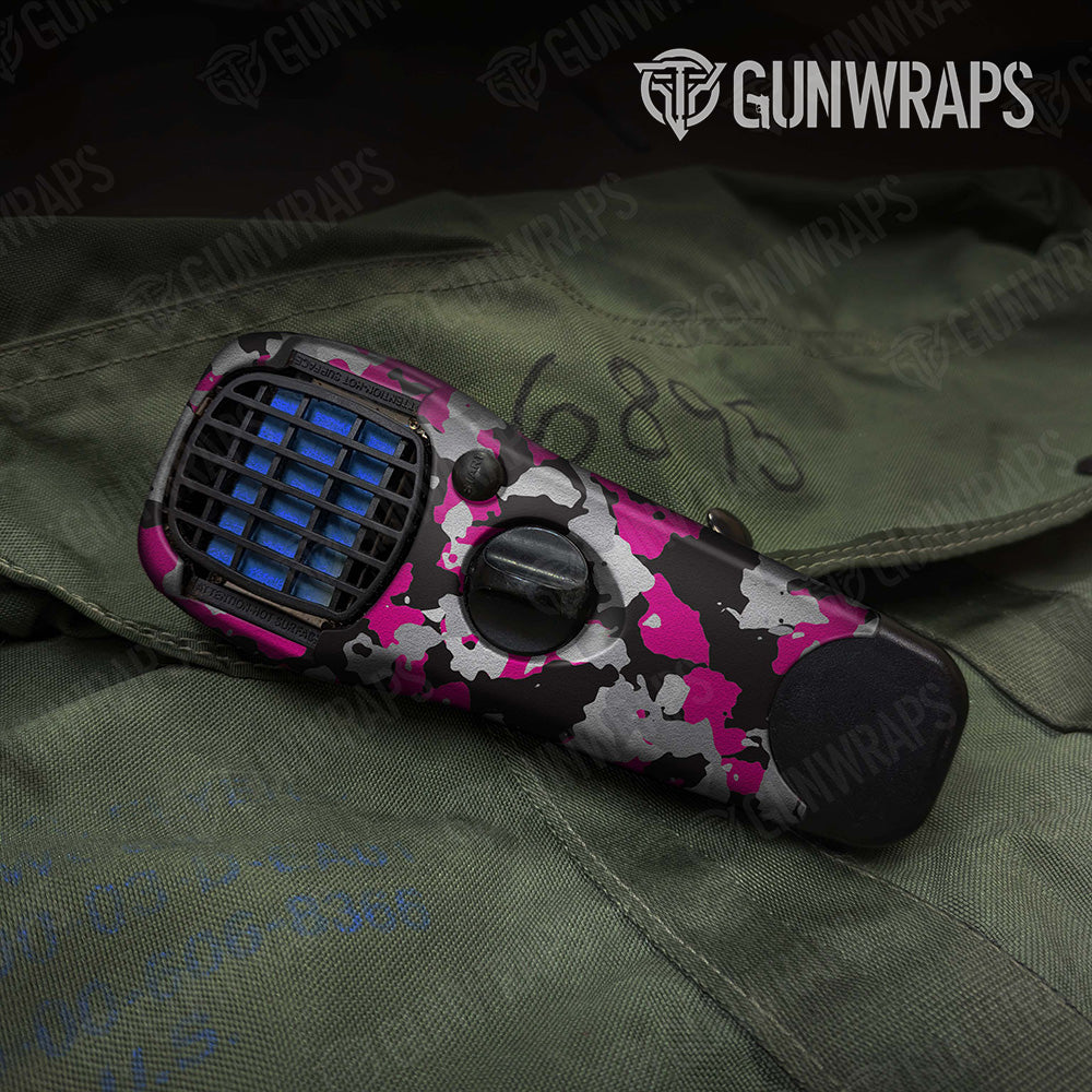 Cumulus Magenta Tiger Camo Thermacell Gear Skin Vinyl Wrap