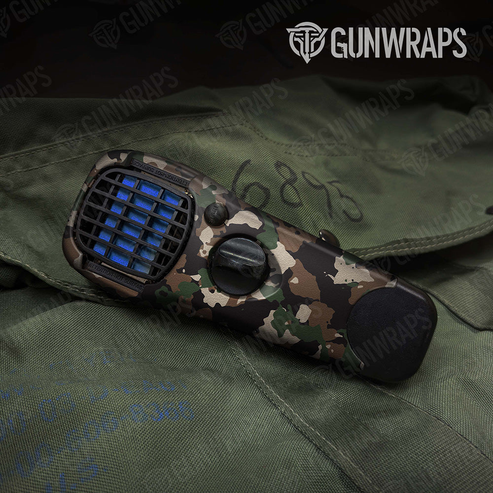 Cumulus Woodland Camo Thermacell Gear Skin Vinyl Wrap