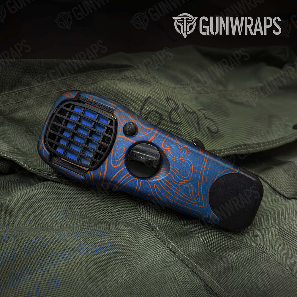 Damascus Fire & Ice Thermacell Gear Skin Vinyl Wrap