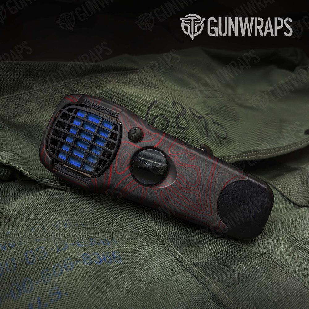 Damascus Red Thermacell Gear Skin Vinyl Wrap