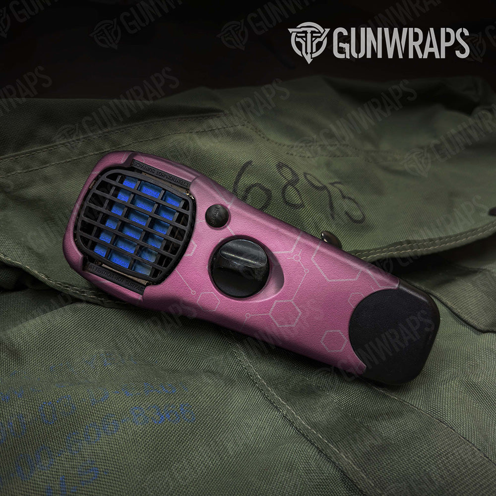 Hex DNA Elite Pink Thermacell Gear Skin Vinyl Wrap