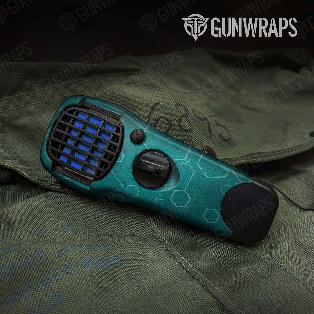 Hex DNA Elite Tiffany Blue Thermacell Gear Skin Vinyl Wrap