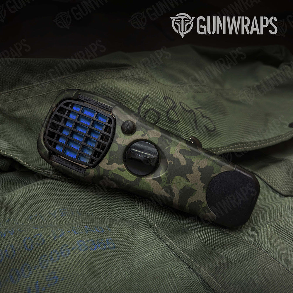 Ragged Army Green Camo Thermacell Gear Skin Vinyl Wrap