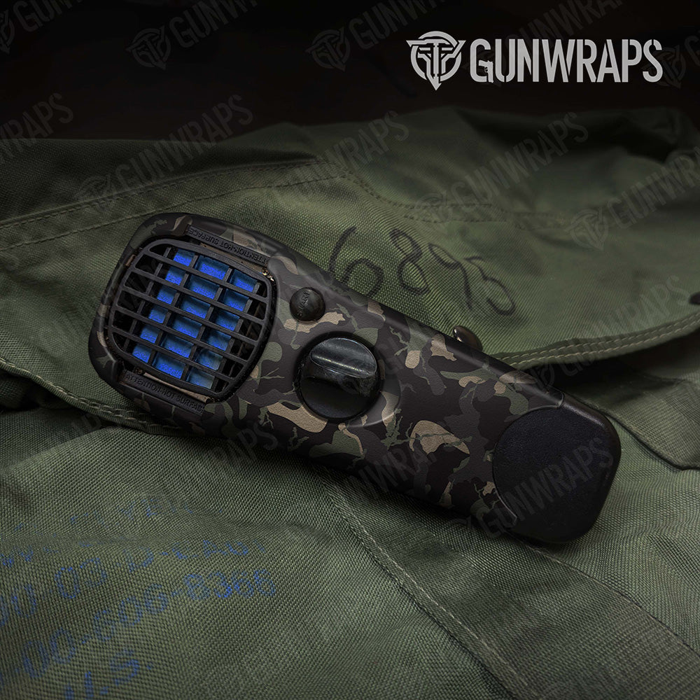 Ragged Militant Charcoal Camo Thermacell Gear Skin Vinyl Wrap