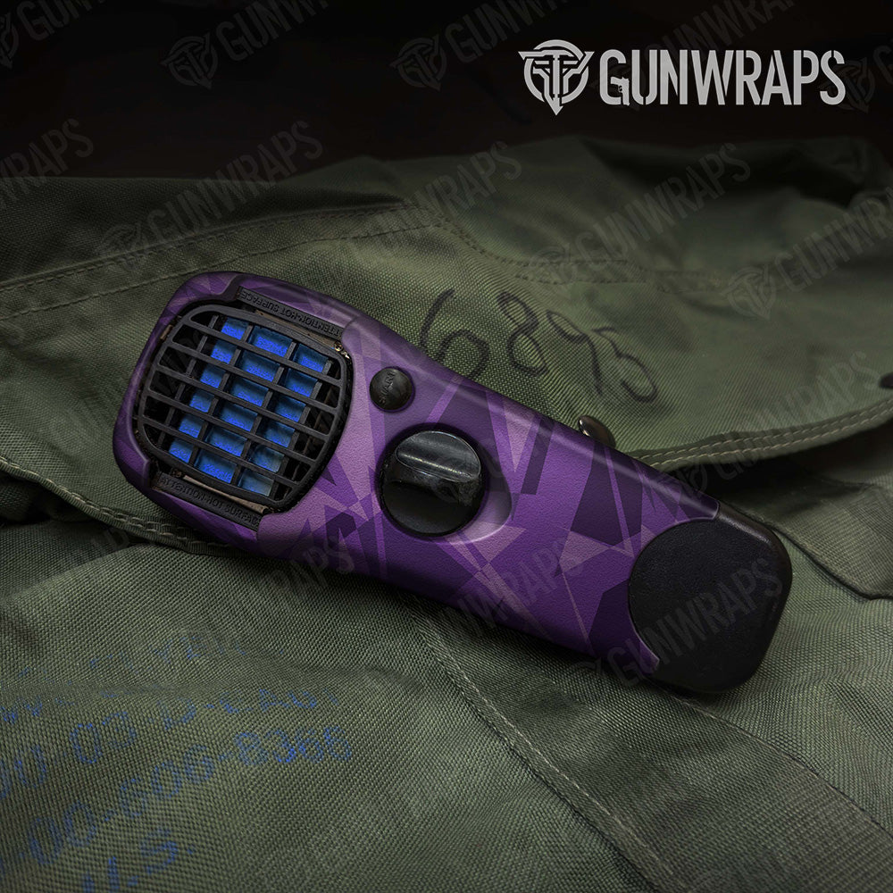 Sharp Elite Purple Camo Thermacell Gear Skin Vinyl Wrap