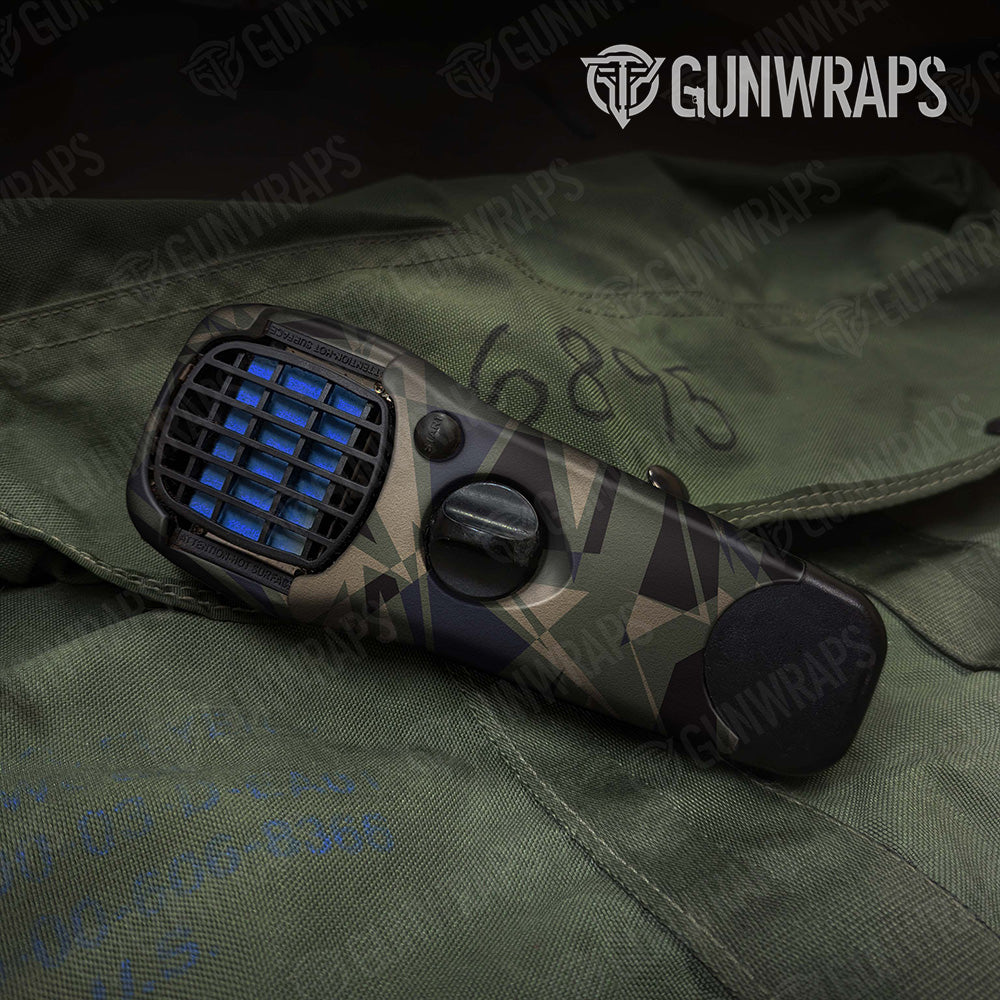 Sharp Militant Blue Camo Thermacell Gear Skin Vinyl Wrap