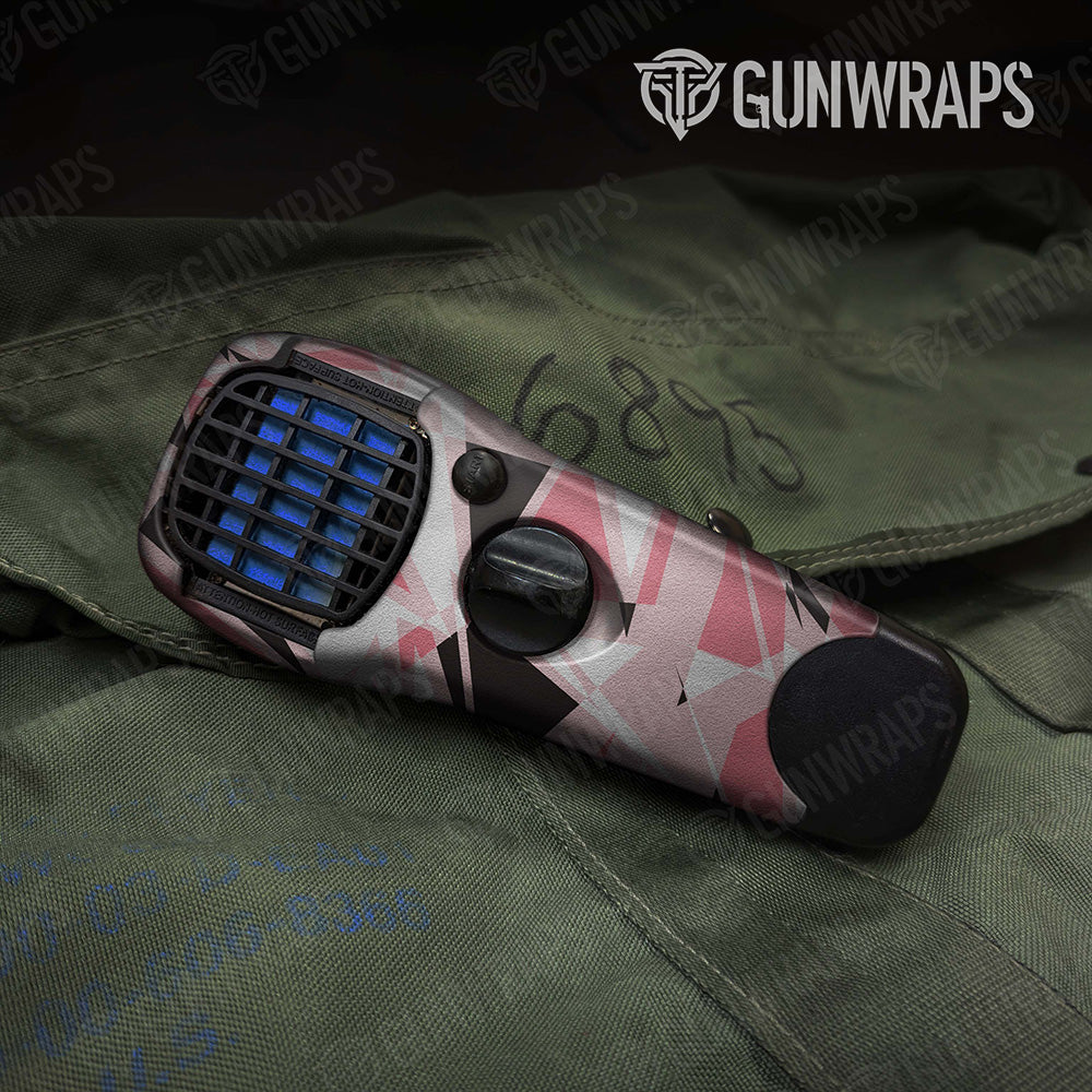 Sharp Pink Camo Thermacell Gear Skin Vinyl Wrap