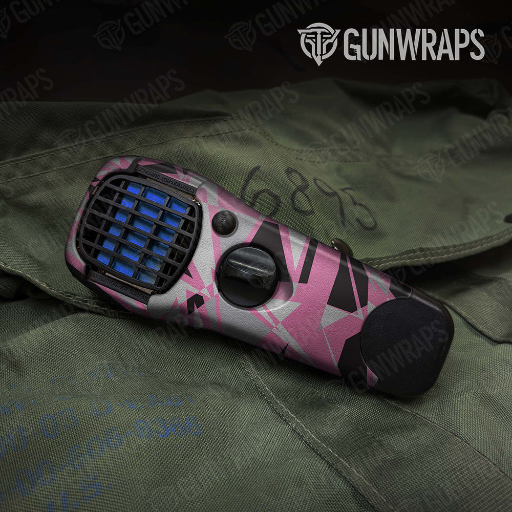 Sharp Pink Tiger Camo Thermacell Gear Skin Vinyl Wrap