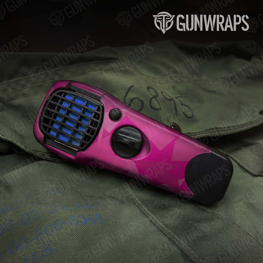 Shattered Elite Magenta Camo Thermacell Gear Skin Vinyl Wrap