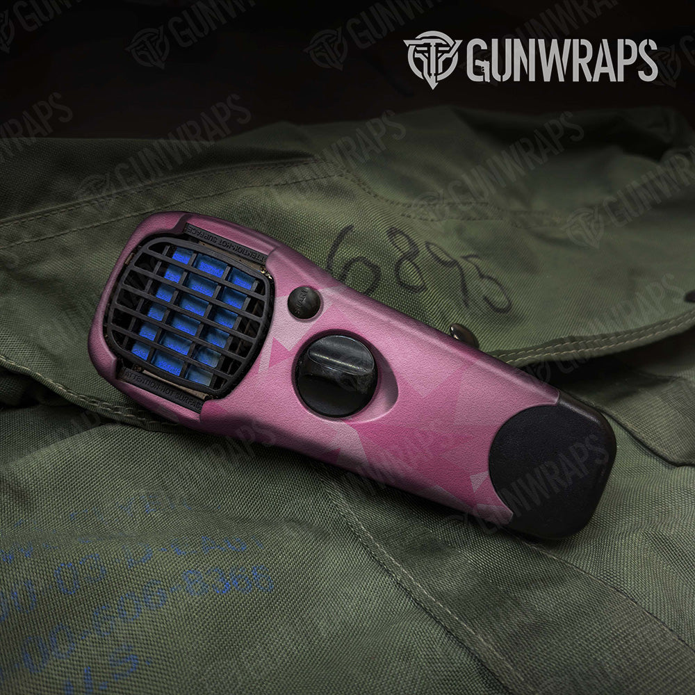 Shattered Elite Pink Camo Thermacell Gear Skin Vinyl Wrap