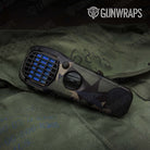 Shattered Militant Blue Camo Thermacell Gear Skin Vinyl Wrap