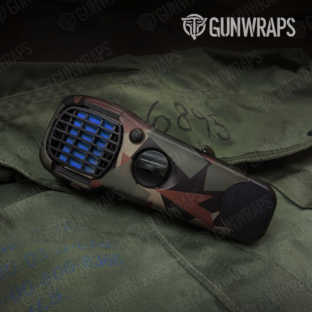 Shattered Militant Copper Camo Thermacell Gear Skin Vinyl Wrap