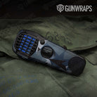Shattered Navy Camo Thermacell Gear Skin Vinyl Wrap