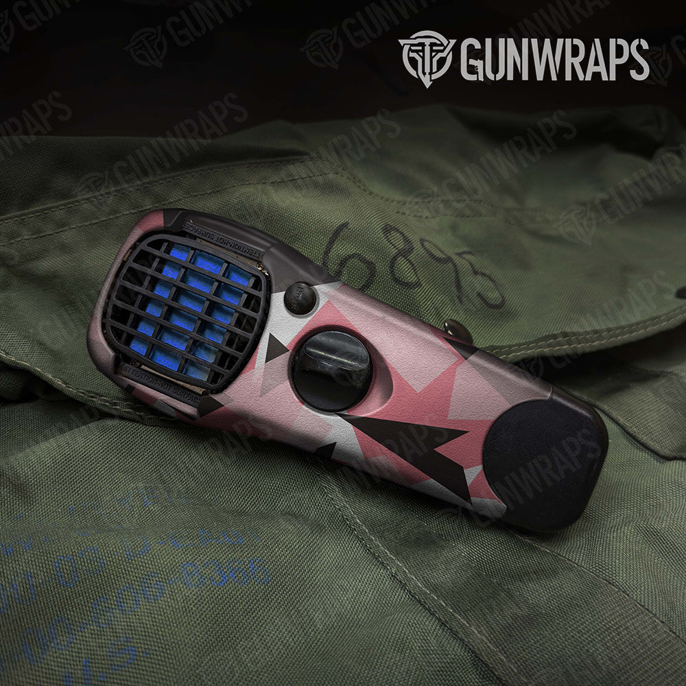 Shattered Pink Camo Thermacell Gear Skin Vinyl Wrap