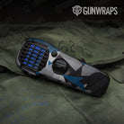Shattered Blue Tiger Camo Thermacell Gear Skin Vinyl Wrap