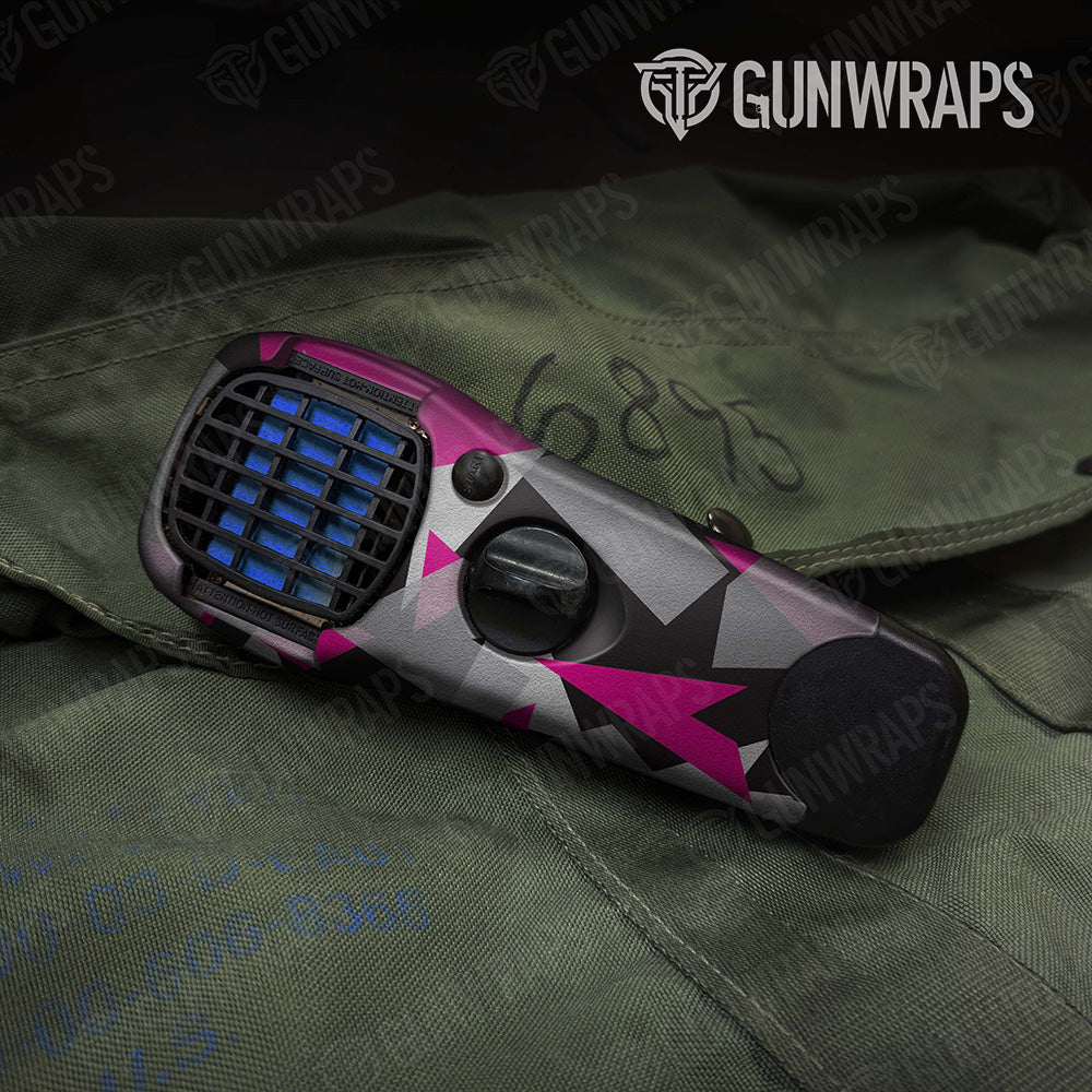Shattered Magenta Tiger Camo Thermacell Gear Skin Vinyl Wrap