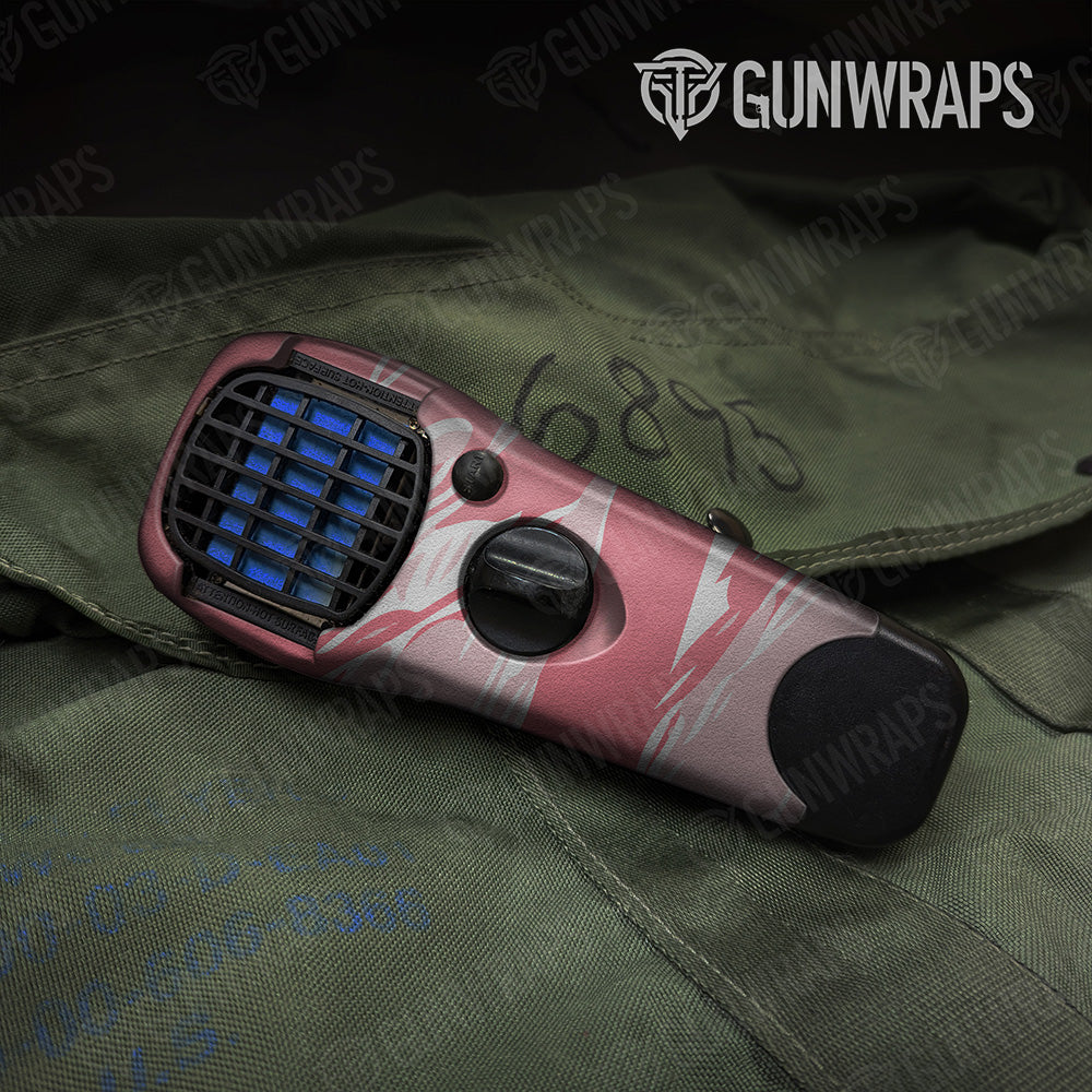 Shredded Pink Camo Thermacell Gear Skin Vinyl Wrap
