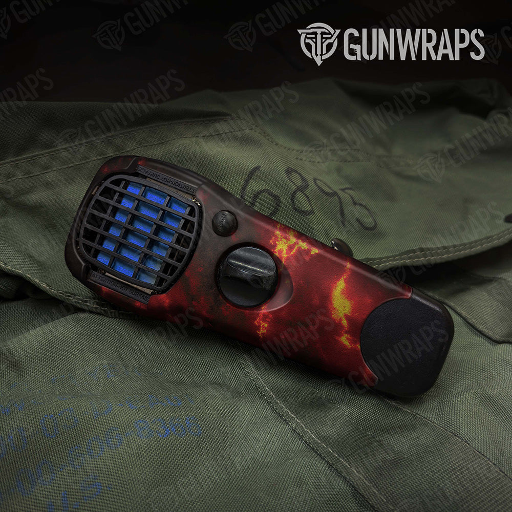 Stone Lava Rock Marble Thermacell Gear Skin Vinyl Wrap