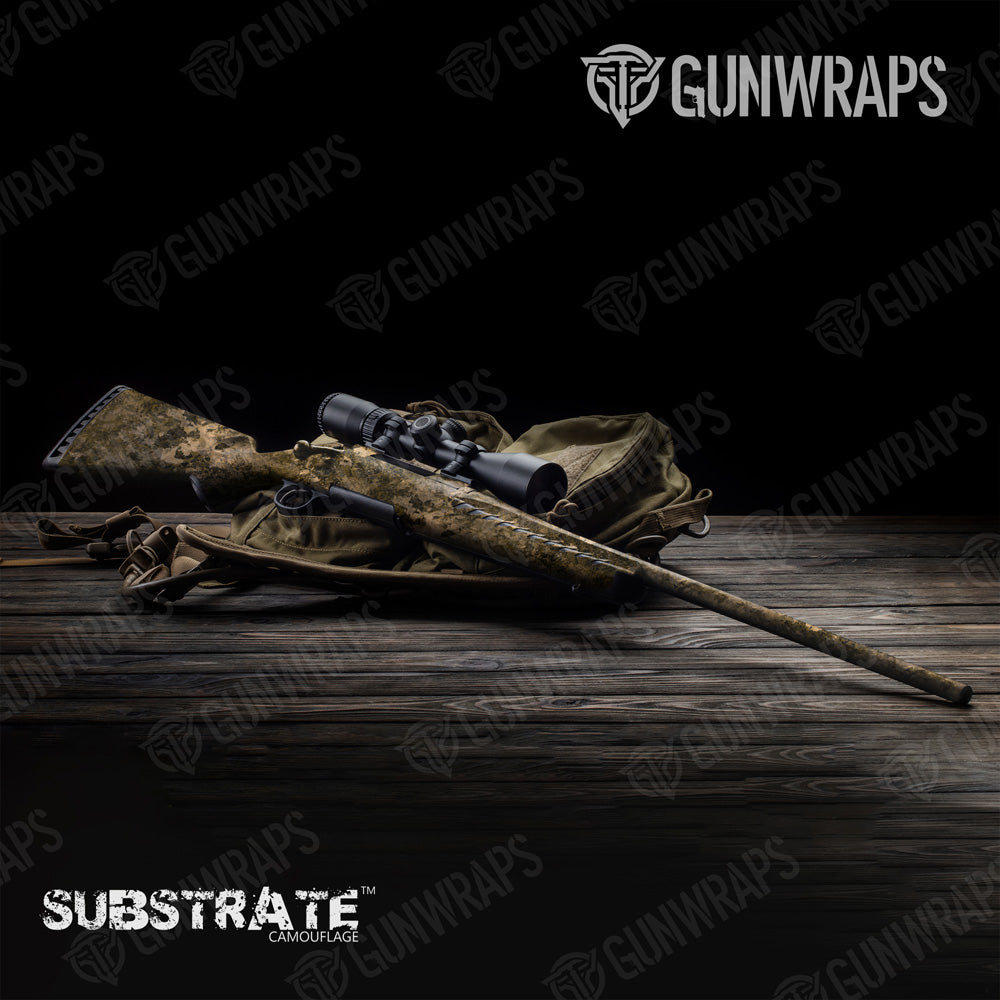 Rifle Substrate Sniper Camo Gun Skin Vinyl Wrap Film