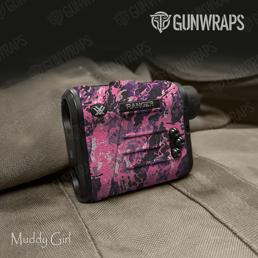 Rangefinder Muddy Girl Flat Camo Gun Skin Vinyl Wrap