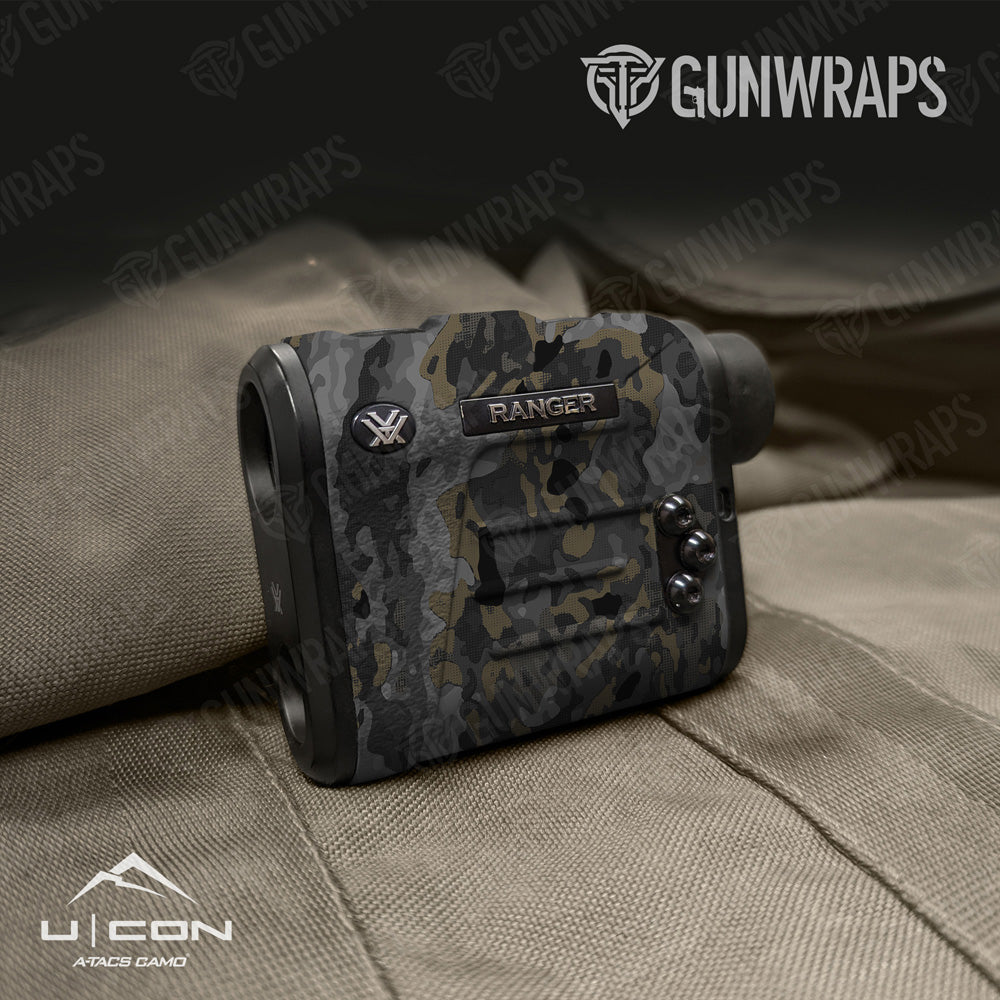 Rangefinder A-TACS U|CON Stealth Camo Gear Skin Vinyl Wrap Film