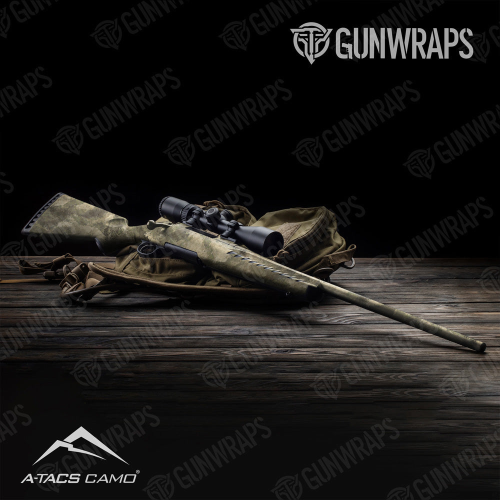Rifle A-TACS AU-X Camo Gun Skin Vinyl Wrap Film
