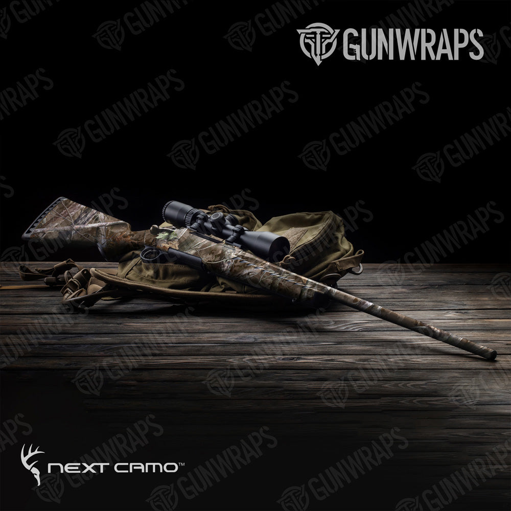 Rifle Next Wyld Camo Gun Skin Vinyl Wrap Film