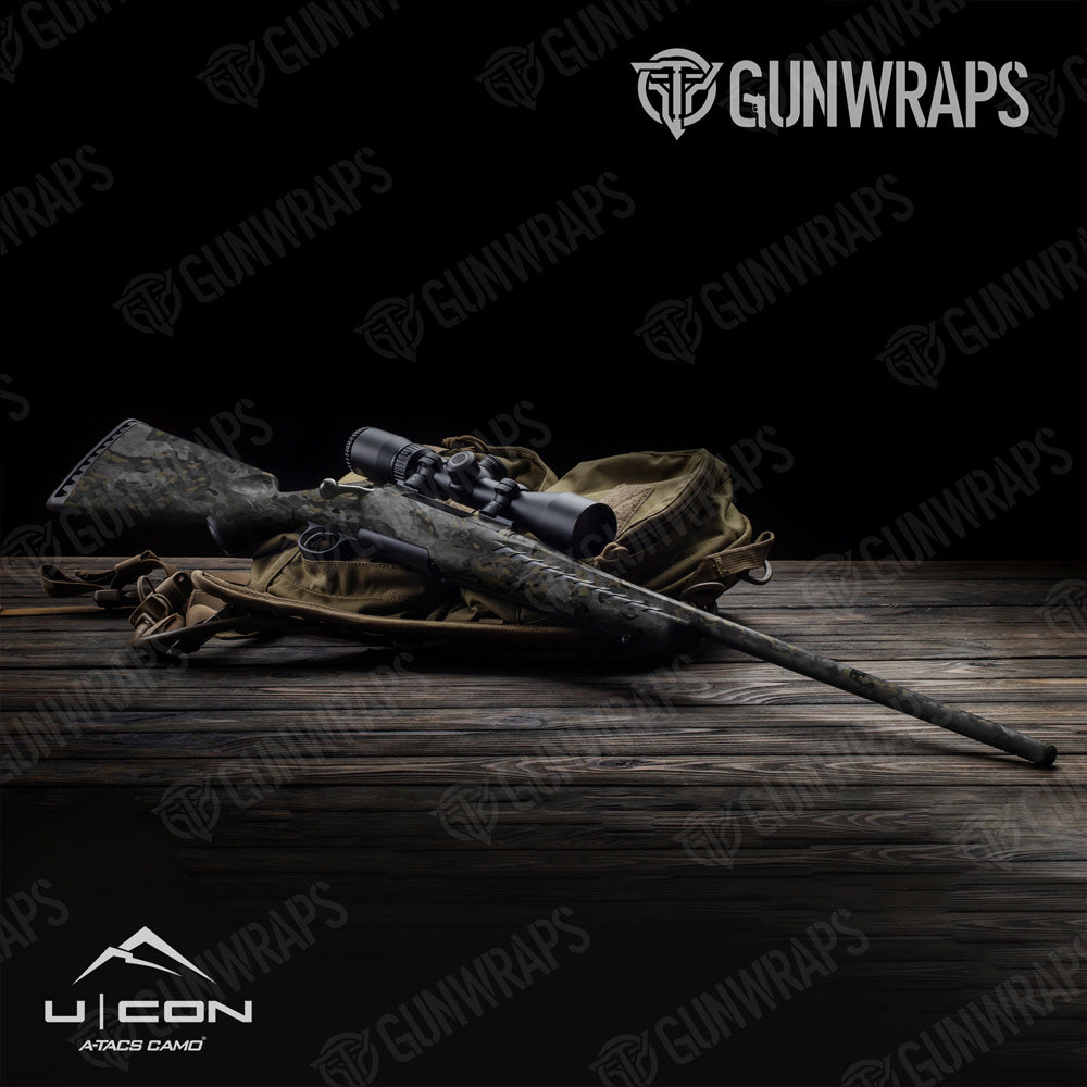 Rifle A-TACS U|CON Stealth Camo Gun Skin Vinyl Wrap Film