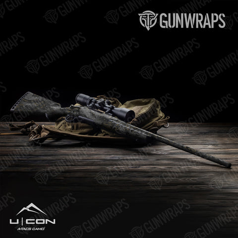 Grey Rifle Gun Skin Vinyl Wraps