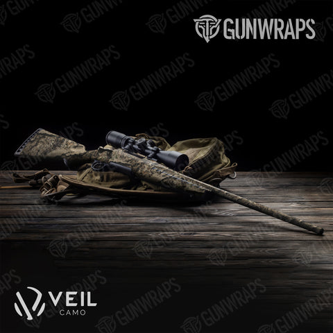 Brown Rifle Gun Skin Vinyl Wraps