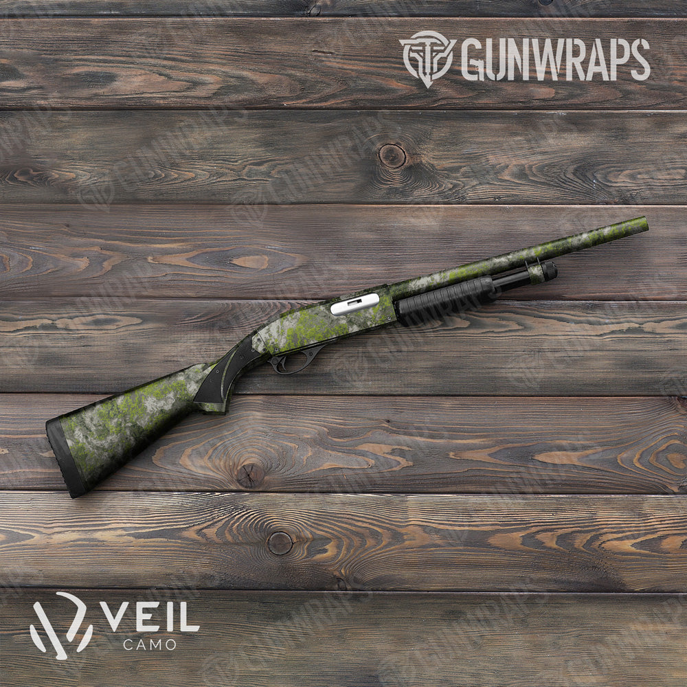 Shotgun Veil Moss Monster Camo Gun Skin Vinyl Wrap