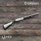 Shotgun Veil Stoke Whiteout Camo Gun Skin Vinyl Wrap