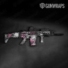 Broken Plaid Pink Camo Tactical Gun Skin Vinyl Wrap