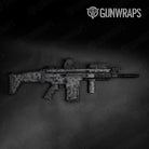 Cumulus Elite Black Camo Tactical Gun Skin Vinyl Wrap