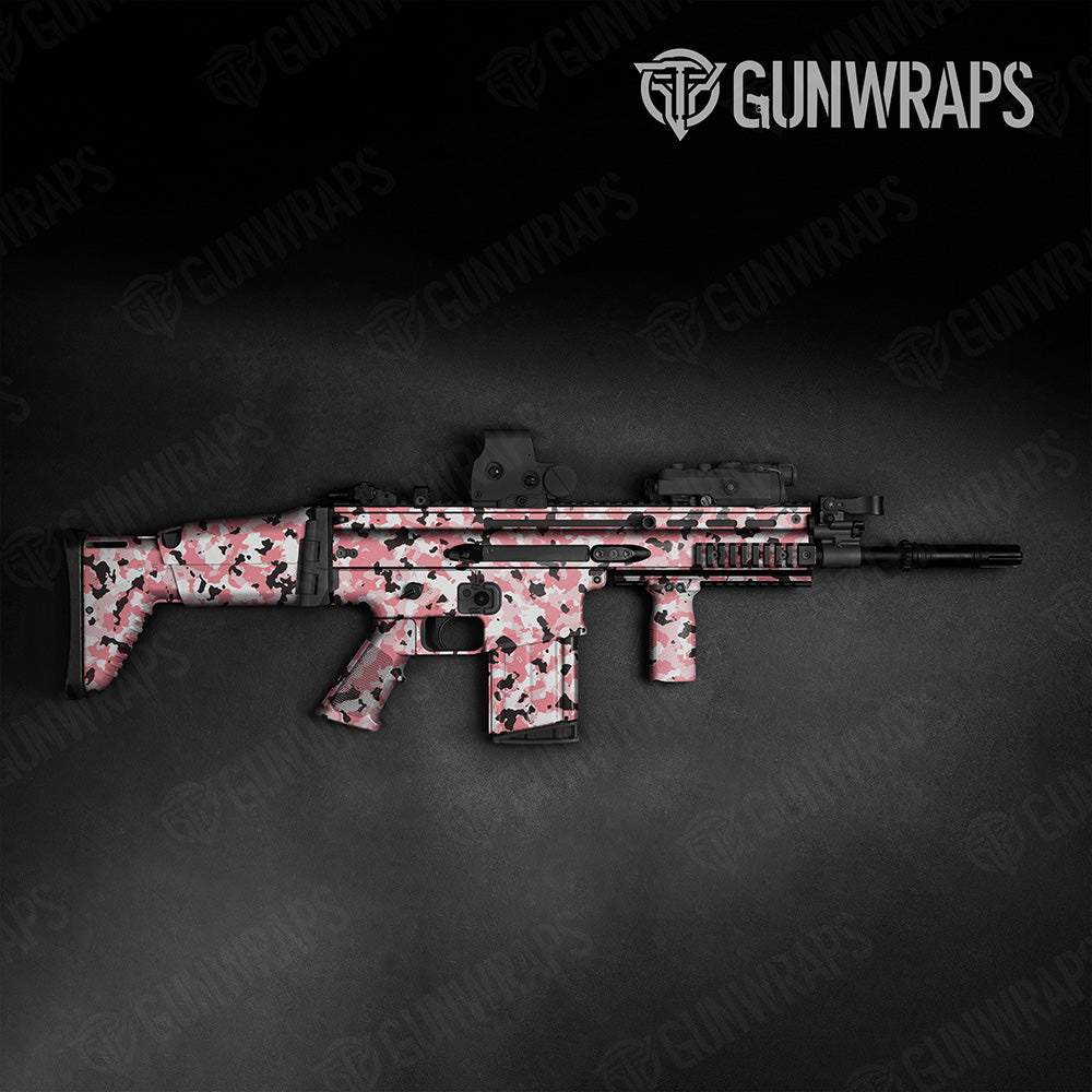 Cumulus Pink Camo Gun Skin Vinyl Wrap for Tactical | Free Shipping ...