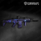 Galaxy Blue Tactical Gun Skin Vinyl Wrap