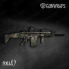 Tactical RELV Tunnel Rat Camo Gun Skin Vinyl Wrap Film
