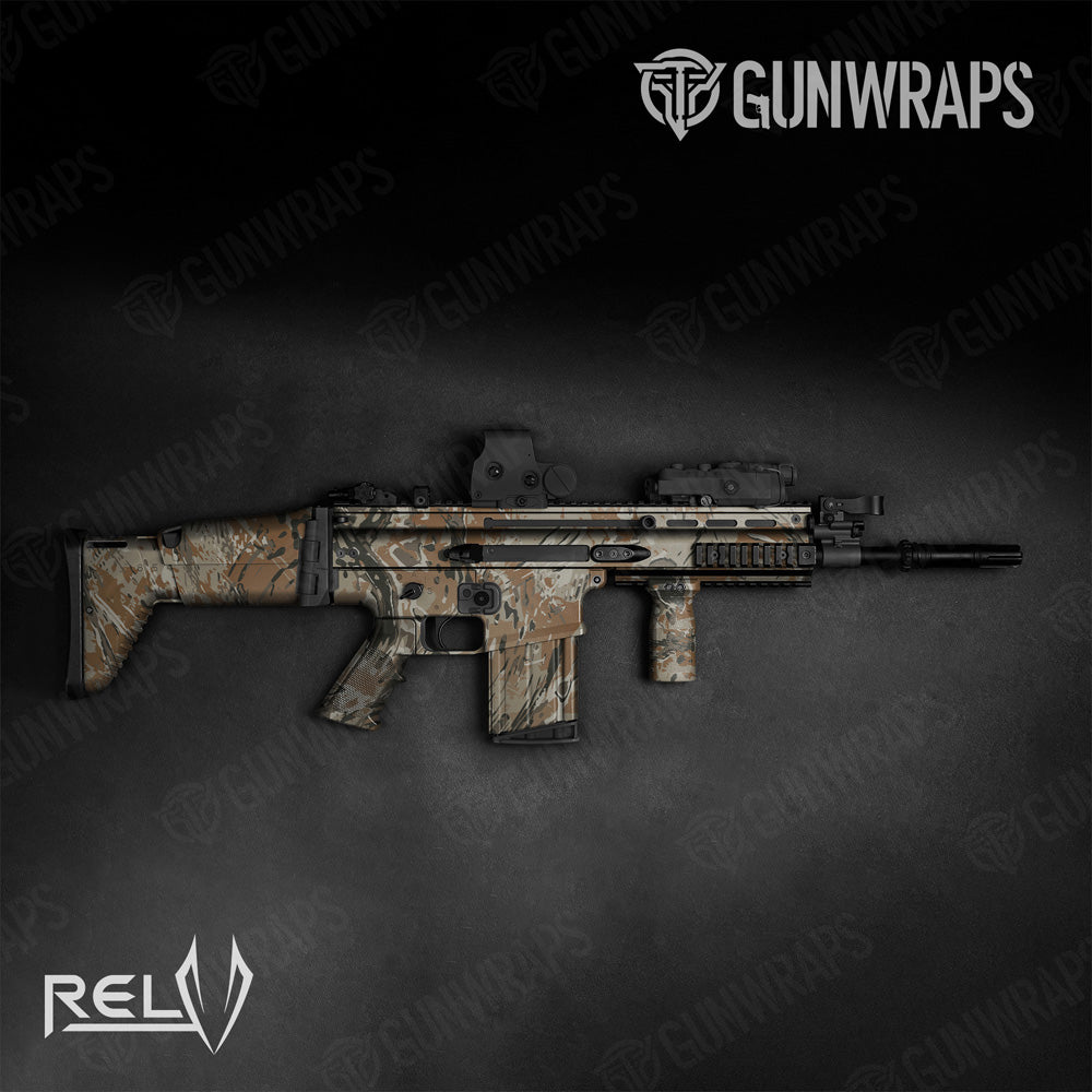Tactical RELV X3 Copperhead Camo Gun Skin Vinyl Wrap Film