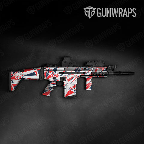 Sharp Camo Tactical Gun Skin Vinyl Wraps