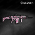 Sharp Pink Tiger Camo Tactical Gun Skin Vinyl Wrap