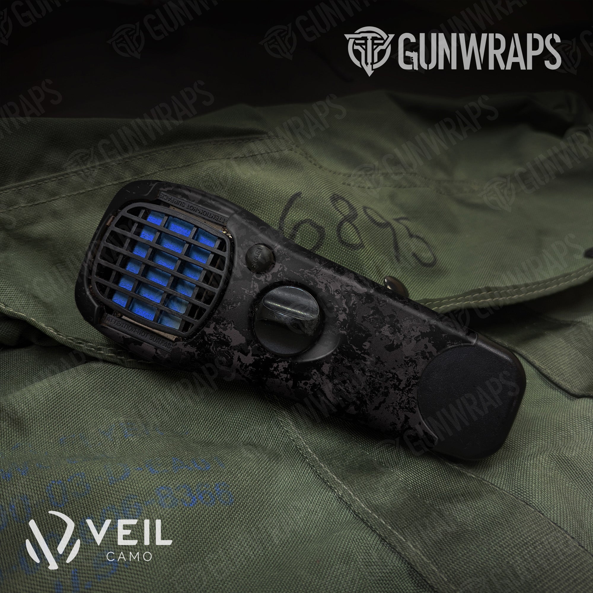 Thermacell Veil Ops Wraith Camo Gun Skin Vinyl Wrap