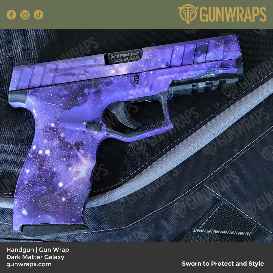 Pistol & Revolver Galaxy Dark Matter Gun Skin Vinyl Wrap
