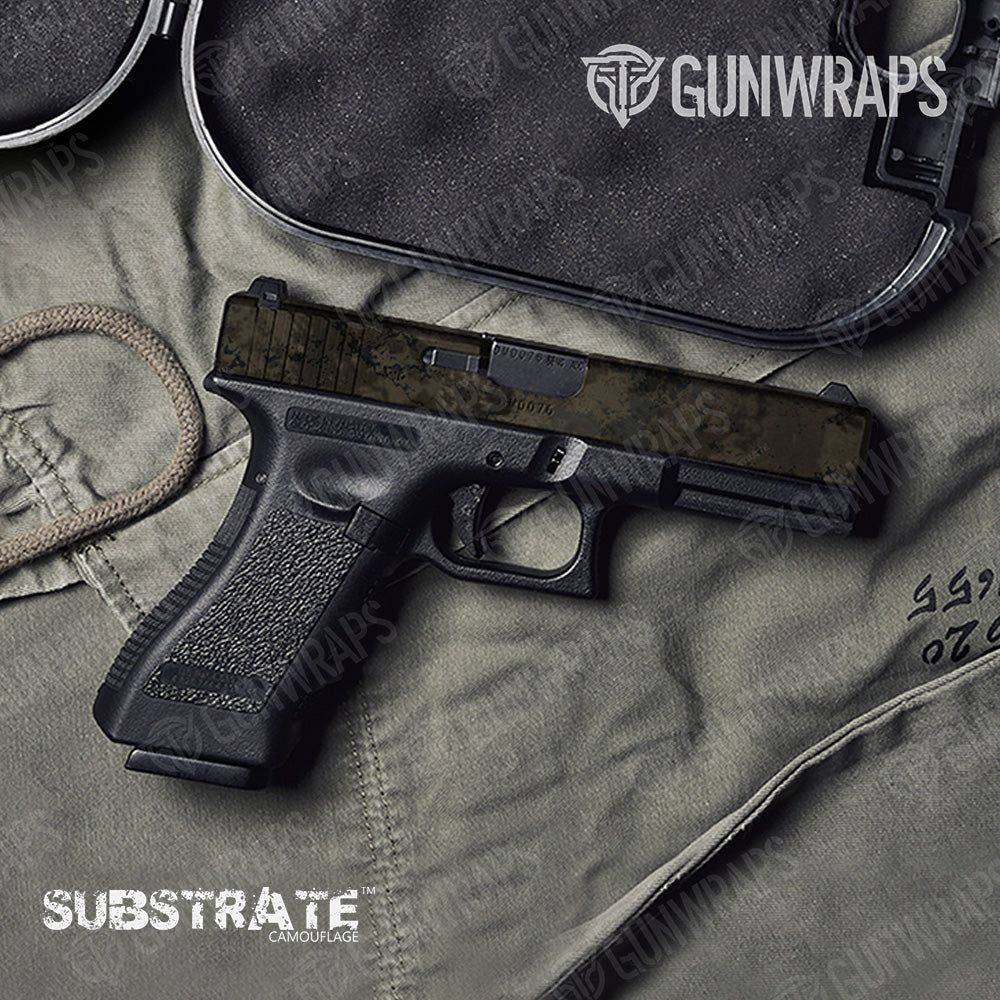 Pistol Slide Substrate Shadow Camo Gun Skin Vinyl Wrap Film