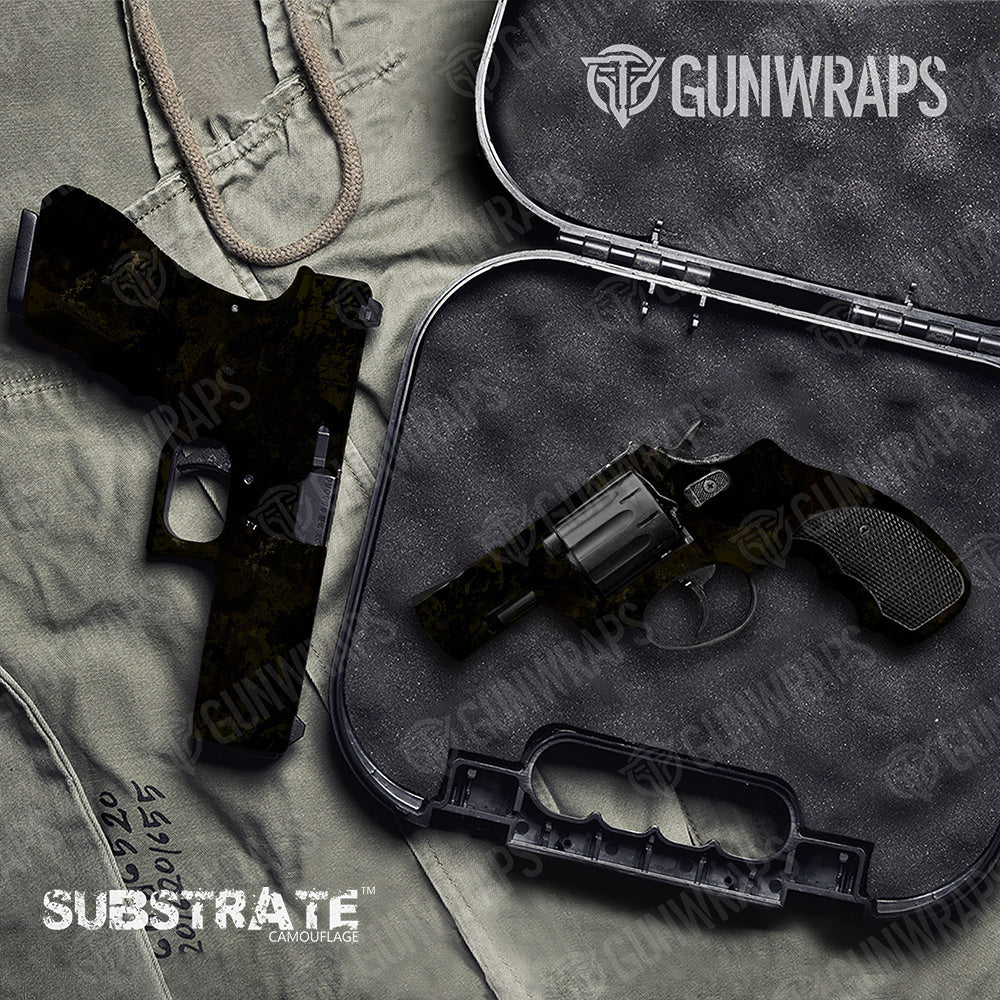 Pistol & Revolver Substrate Strikeforce Camo Gun Skin Vinyl Wrap Film