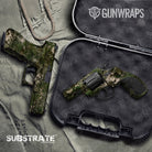 Pistol & Revolver Substrate Shift Camo Gun Skin Vinyl Wrap Film