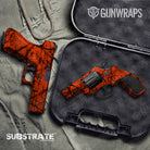 Pistol & Revolver Substrate Safety Stalker Camo Gun Skin Vinyl Wrap Film